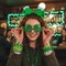 St. Patrick’s Party Supplies: 60-Piece Party Accessories Kit – Shamrock Headbands, Necklaces, Glasses, Bracelets, Rubber Ducks, Tattoos & Irish Coins for Celebration
